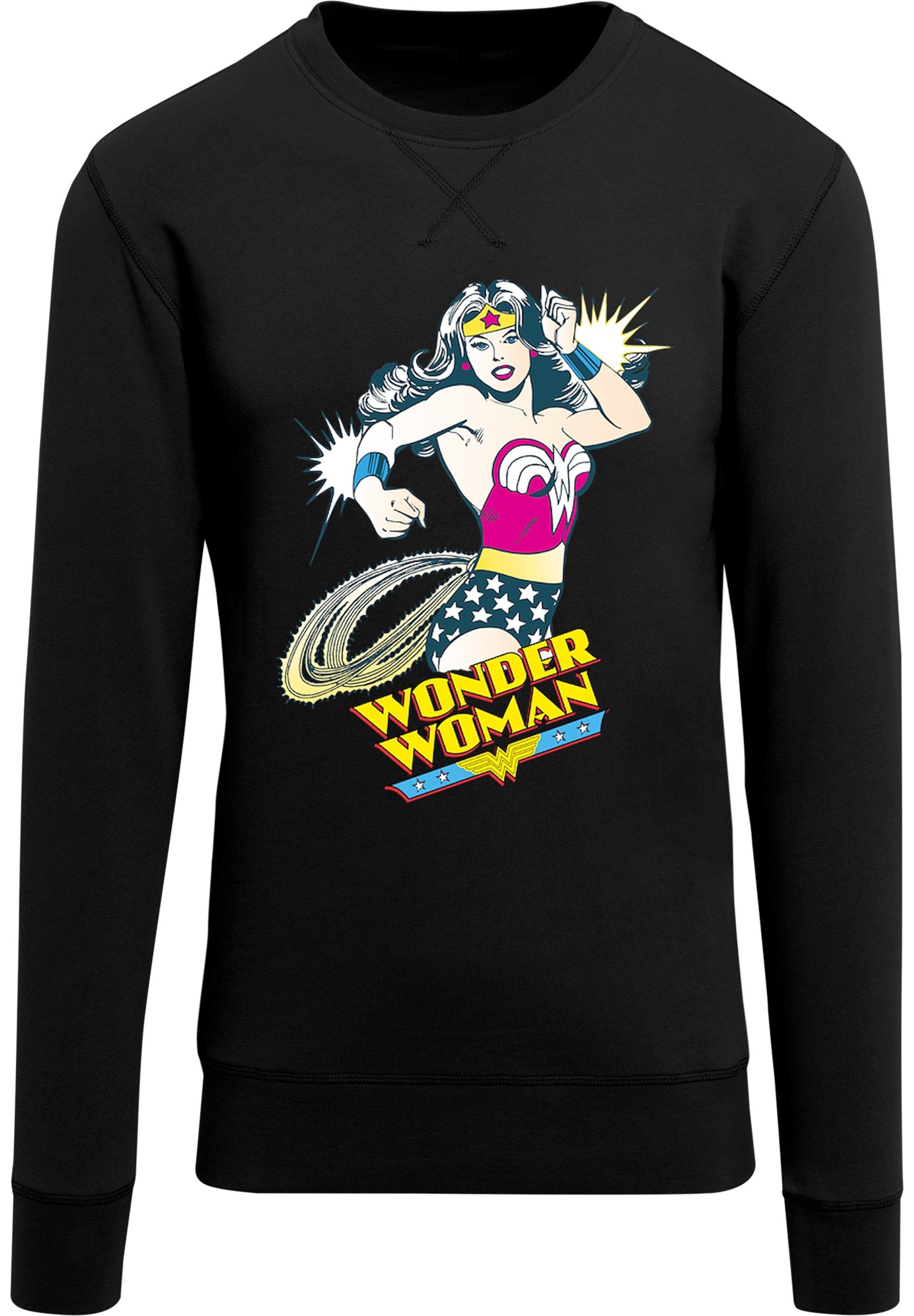 Herren Pullover F4NT4STIC Sweatshirt DC Comics Wonder Woman Vintage Lasso