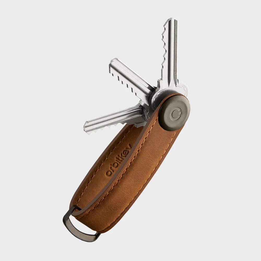 Orbitkey Schlüsseltasche Crazy Horse Leather Key Organiser