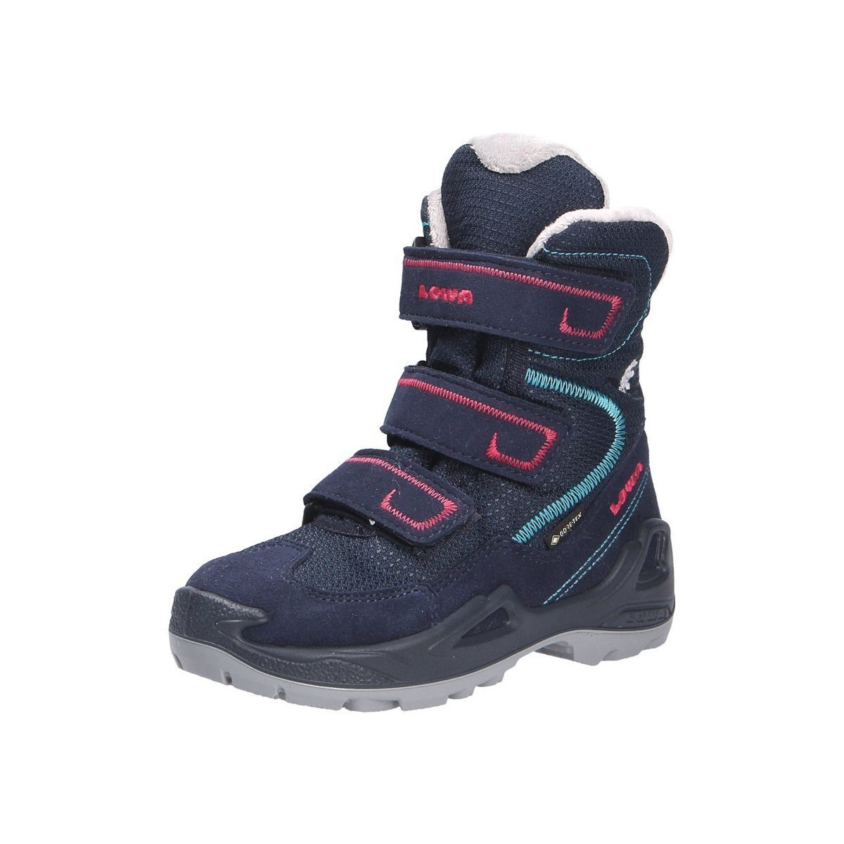 Lowa kombi navy/beere Stiefel (1-tlg)