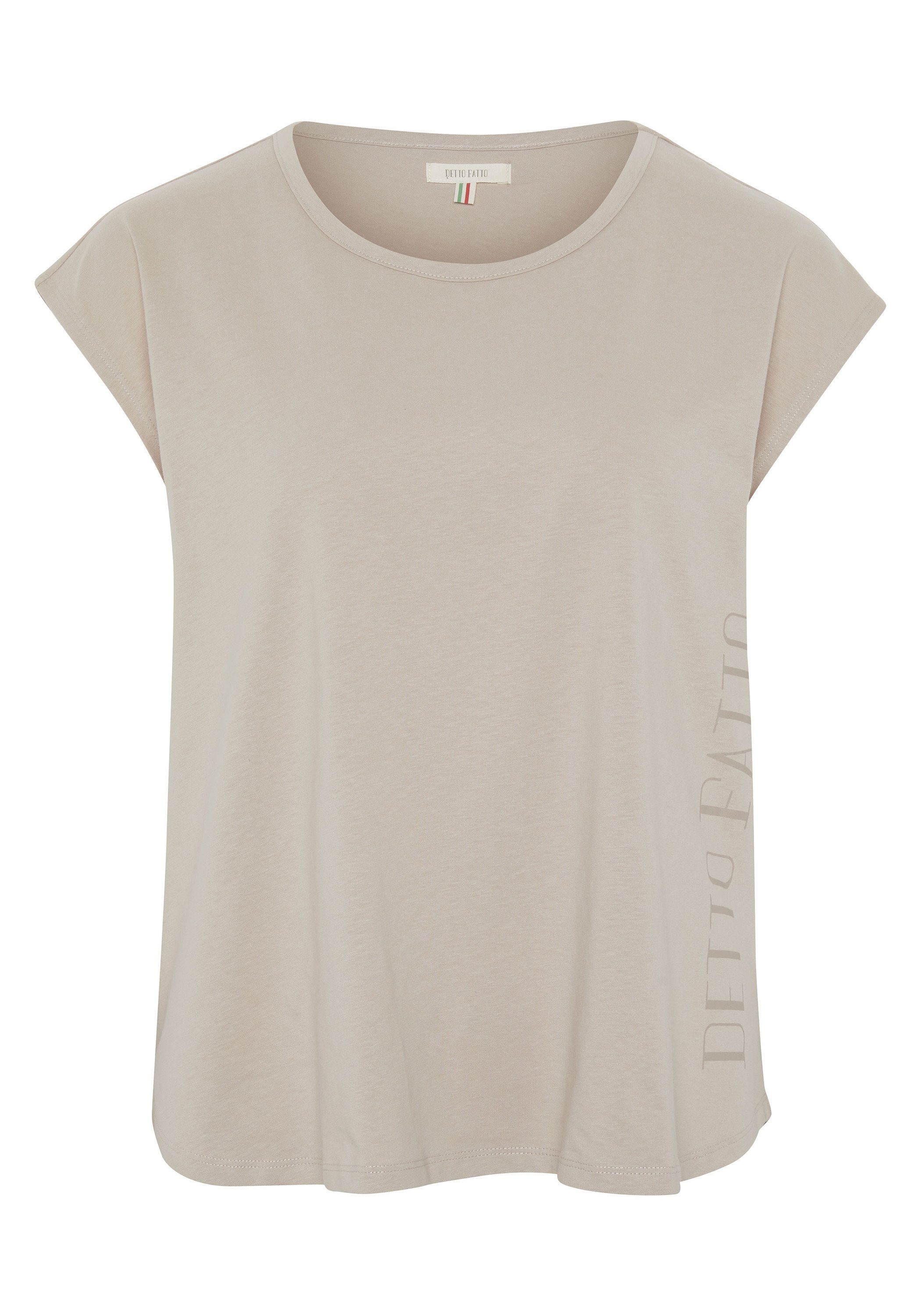 Detto Fatto T-Shirt in lässiger A-Linie günstig online kaufen