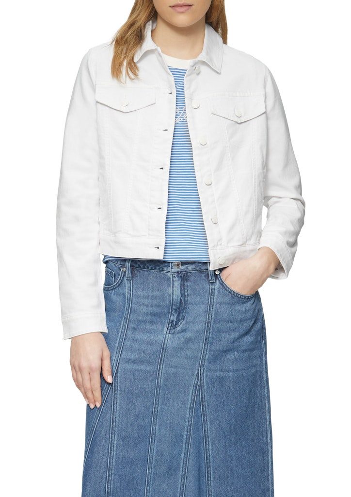 s.Oliver Jeansjacke - Jeansjacke mit seitlichen günstig online kaufen
