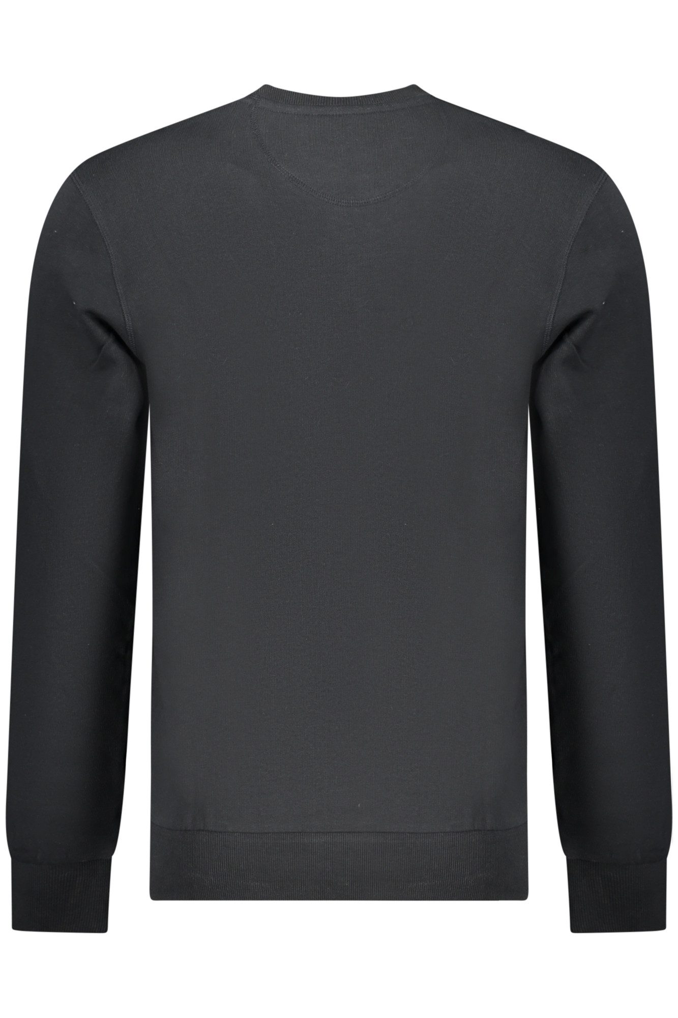 North Sails Sweatshirt Schwarzes Herren Langarm-Sweatshirt mit