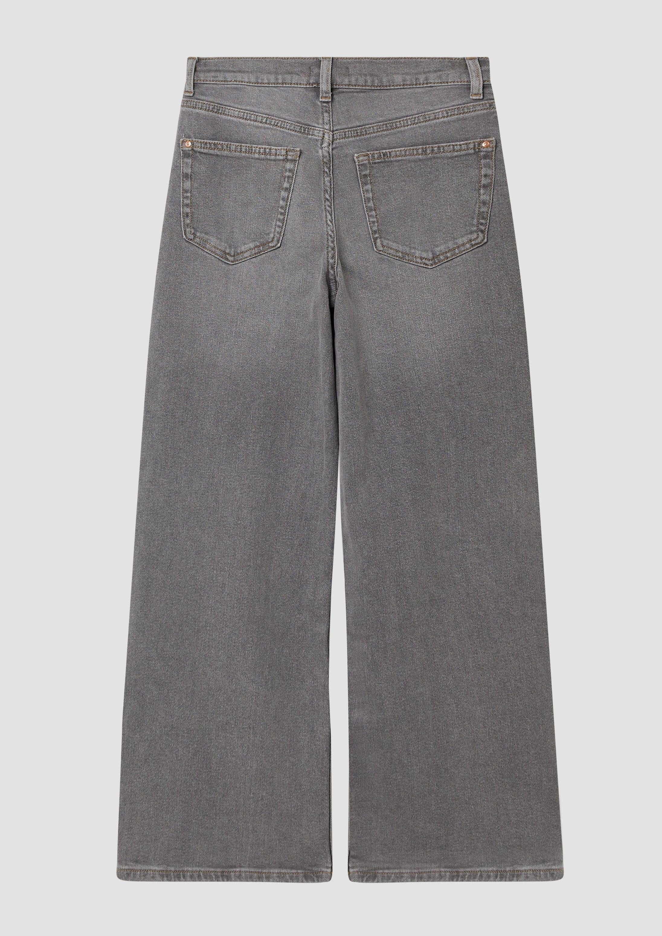 s.Oliver Weite Jeans Jeans-Hose WIDE LEG Jeans Wide Leg / Regular Fit / Mid Rise / Wide Leg