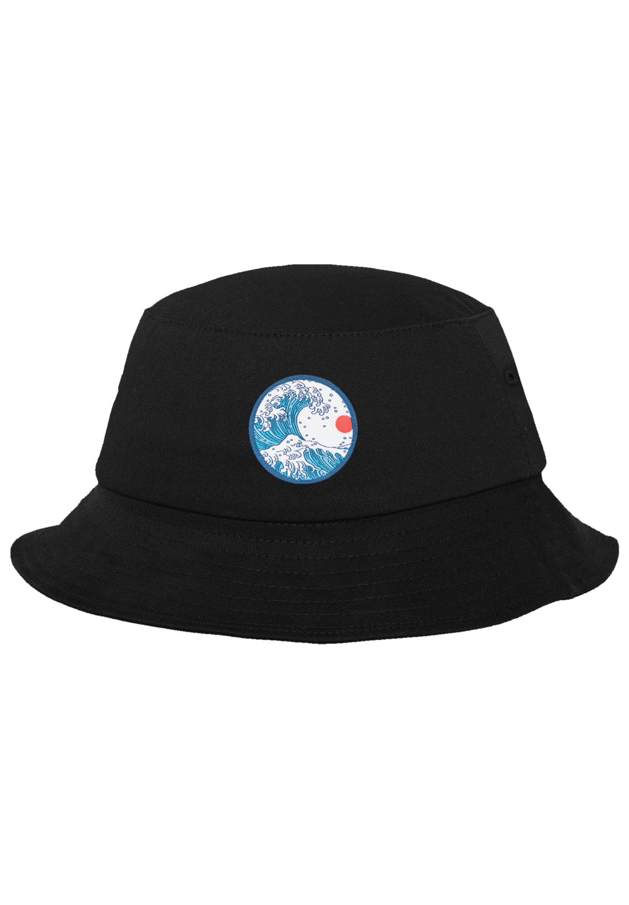 F4NT4STIC Fischerhut Bucket Kanagawa Hat schwarz