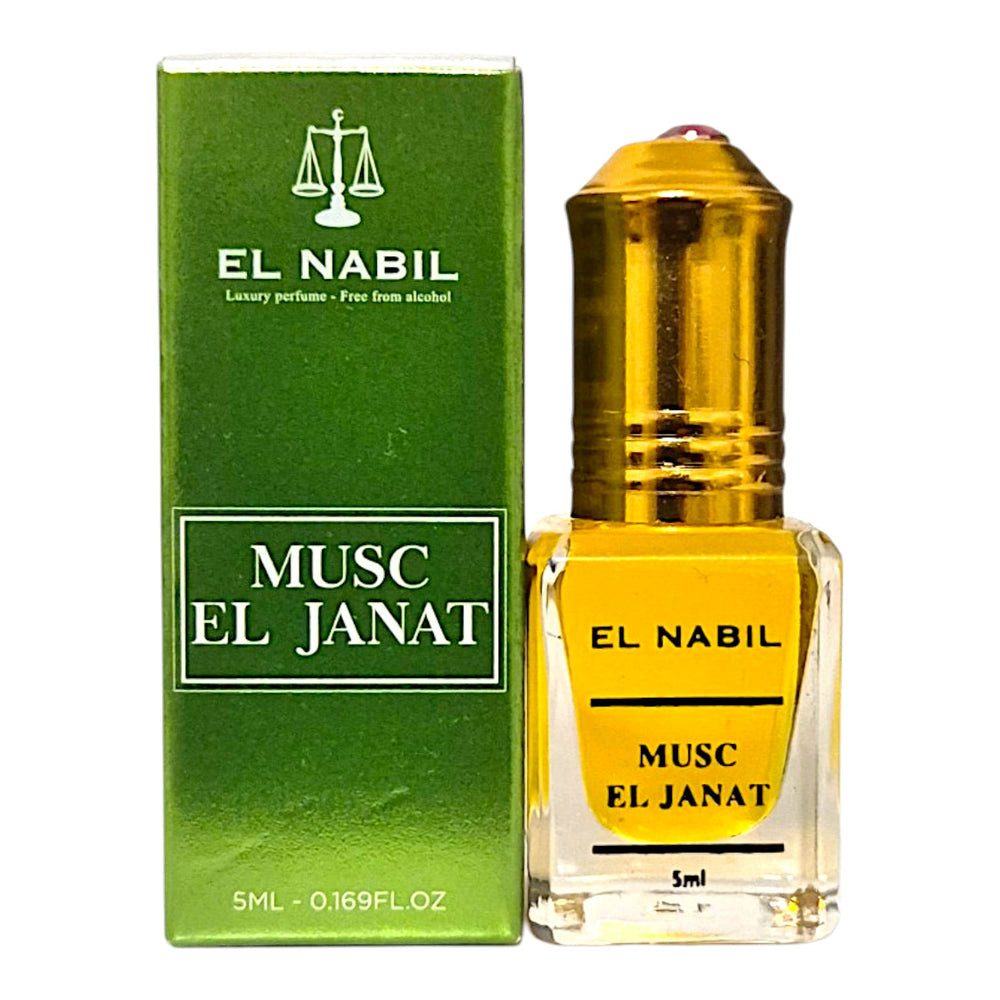El Nabil Öl-Parfüm El Nabil Musc Parfumöl mit Roll-On Ameer, El Janat, Amber of Yemen