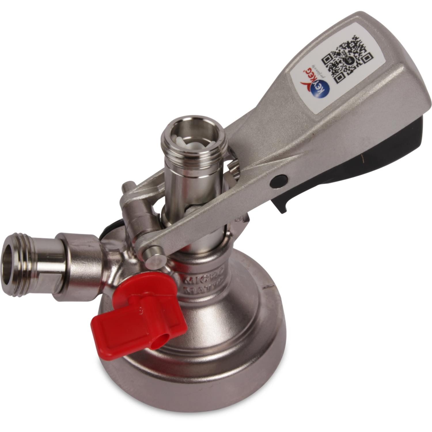 Micro Matic Zapfanlage KEG Zapfkopf - Micro Matic - Typ KeyKeg - 3/4 Zoll CO2 Anschluß