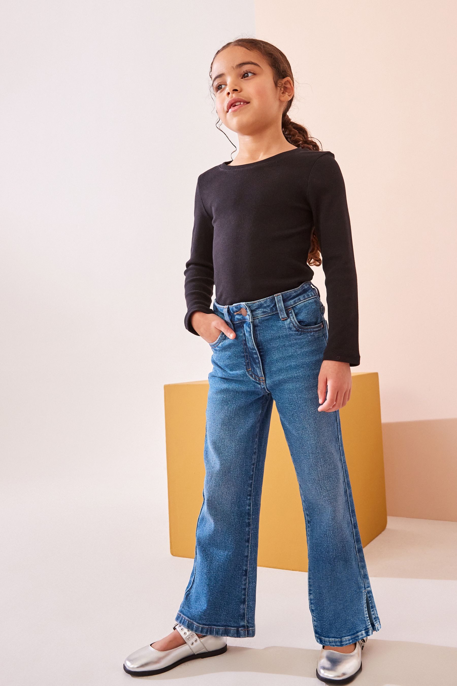 Next Schlagjeans Jeans mit Schlag (1-tlg)