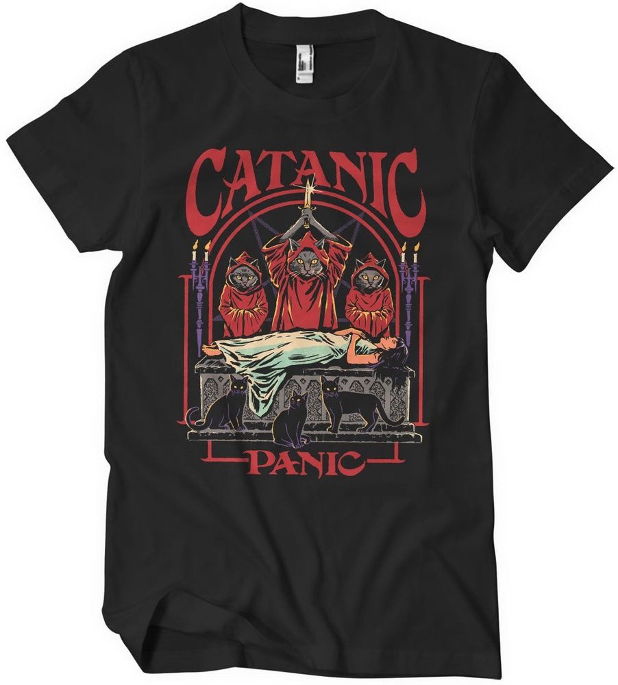 Steven Rhodes T-Shirt Catanic Panic T-Shirt