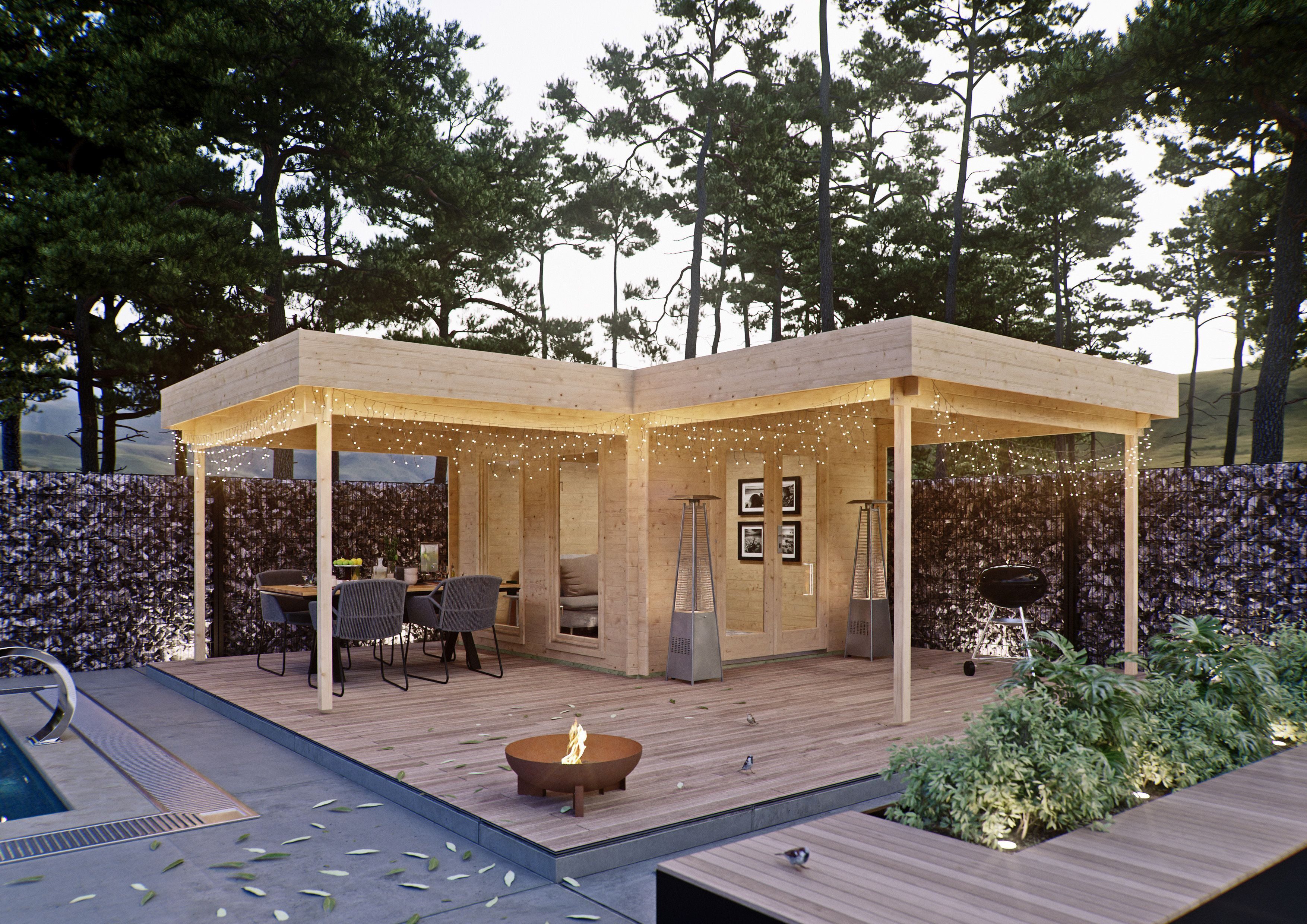 Fjordholz Gartenhaus Holda 28 günstig online kaufen