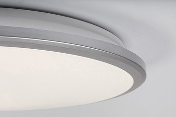 Rabalux LED Deckenleuchte "Engon" Kunststoff, silber, rund, 45W, neutralweiß, 3300lm, 4000K, mit Leuchtmittel, neutralweiß