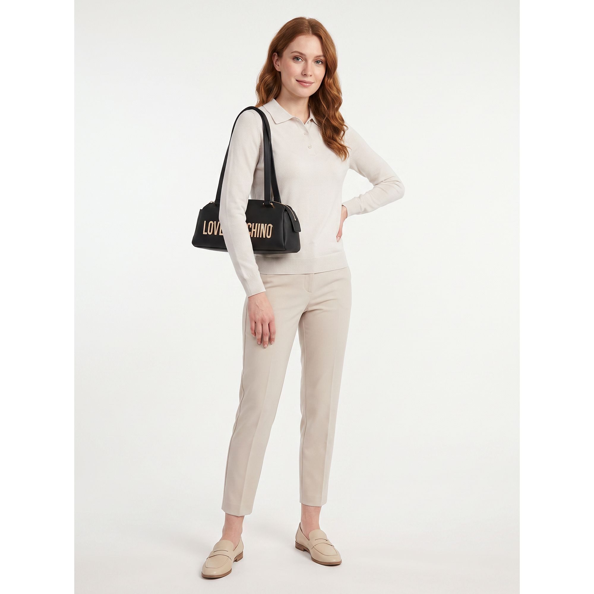 LOVE MOSCHINO Schultertasche, Polyurethan