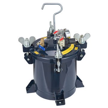 VEVOR Farbsprühgerät 10 L Drucktank, 70 psi Lackierpistole Farbbehälter Φ 24 × 25 cm Spray