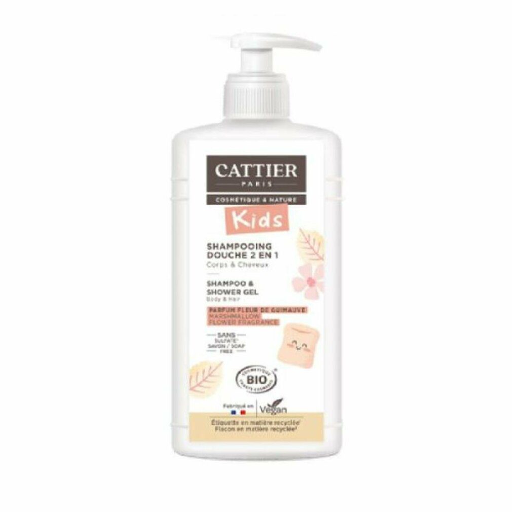 Cattier Paris Haarshampoo Cattier champu gel ducha malvavisco 500m