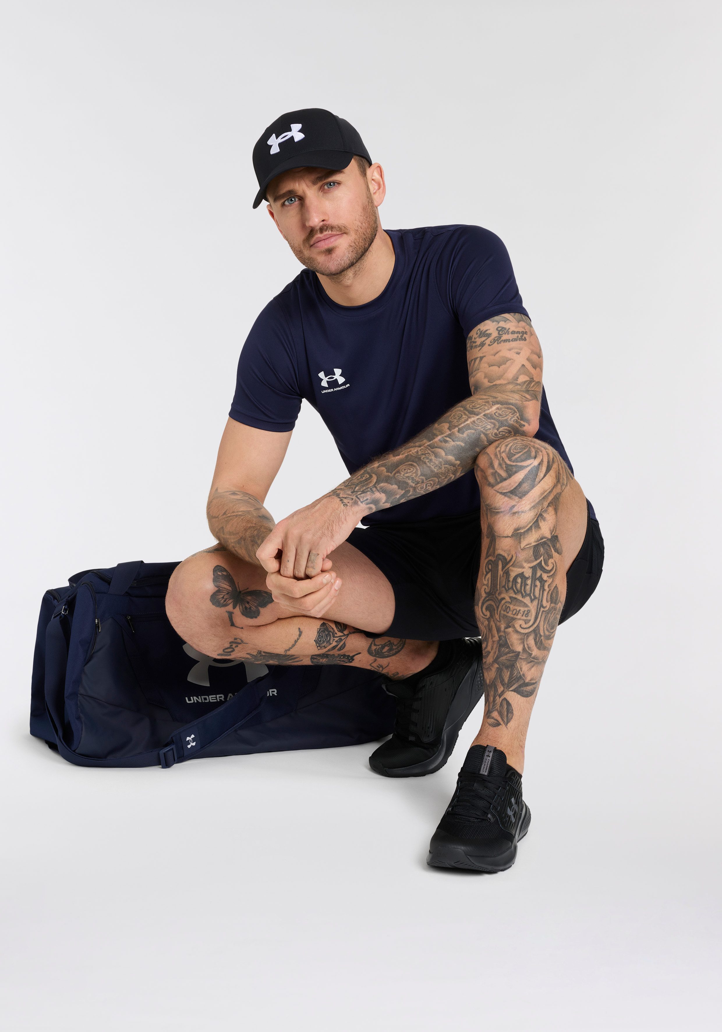 Under Armour® Baseball Cap MEN'S UA BLITZING ADJ mit HeatGear®-Schweißband, leichtes Material, aus Polyester – Bild 5 von 5