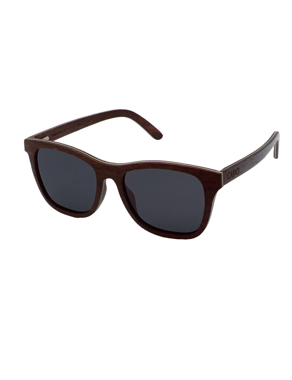 CAPO Sonnenbrille Sonnenbrille The cultwood UV 400, Kat. 3 (1-St)