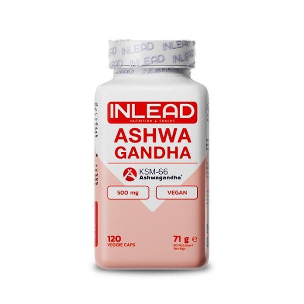 Inlead Nutrition GmbH & Co. KG INLEAD Ashwagandha KSM-66 120 Kapseln, 120 St.