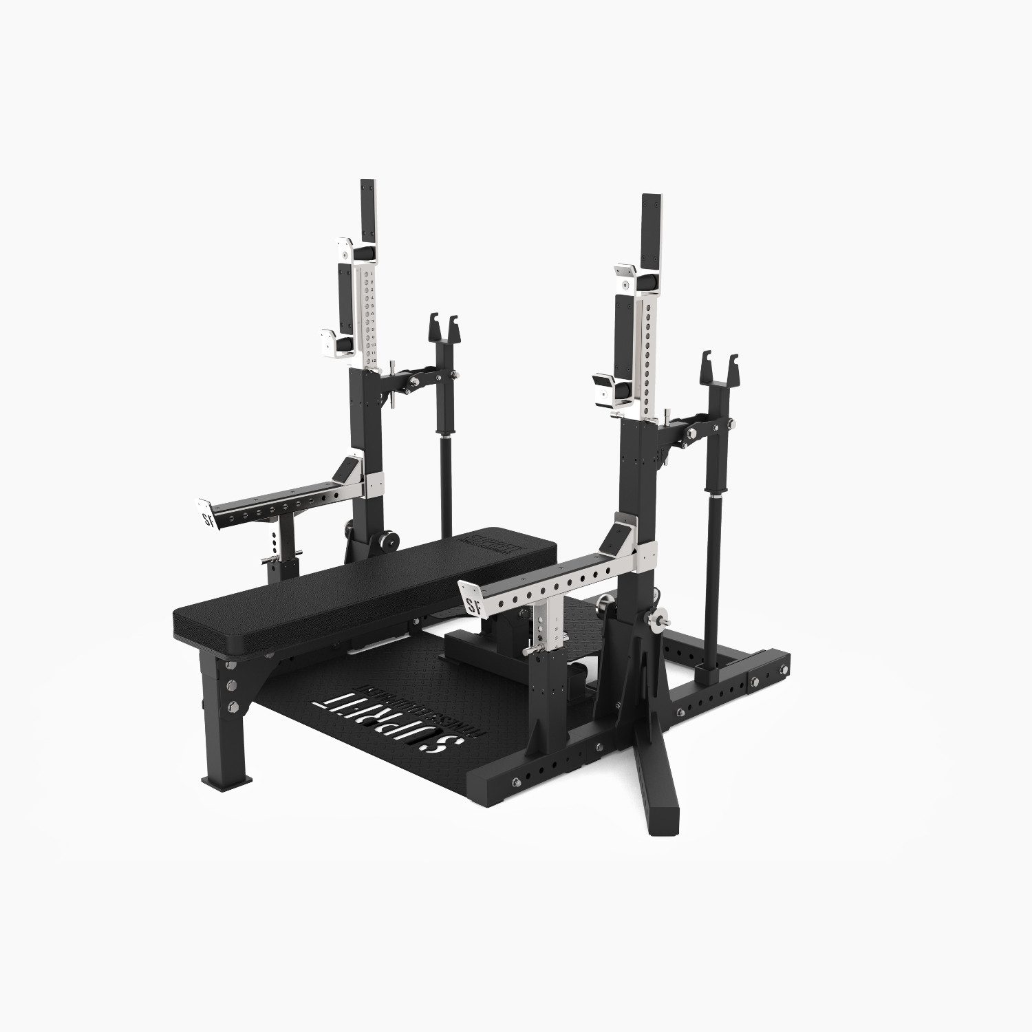 Hantelbank Pro Combo Rack Drückerbank