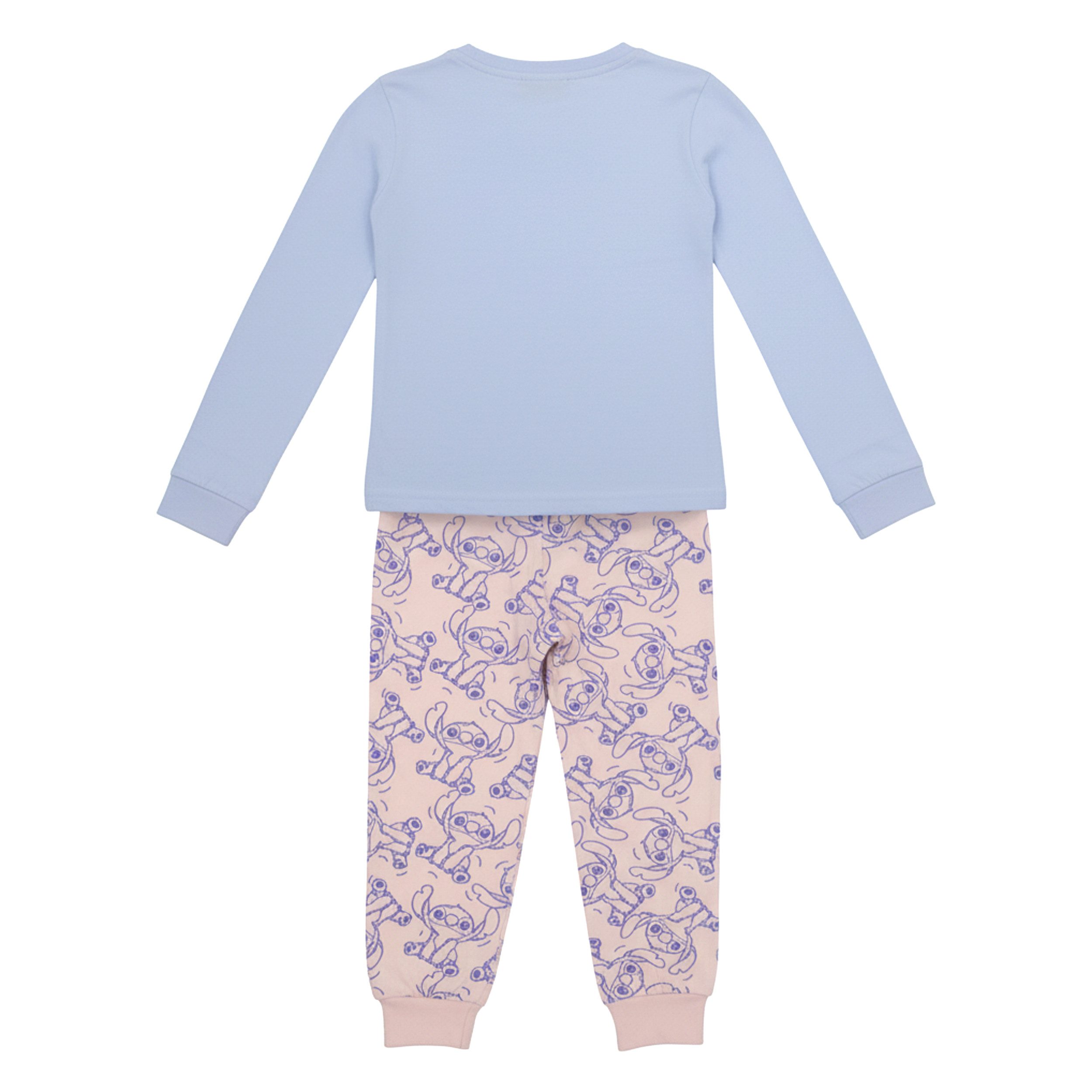 Lilo & Stitch Schlafanzug Disney Lilo und Stitch Mädchen Schlafanzug Pyjama
