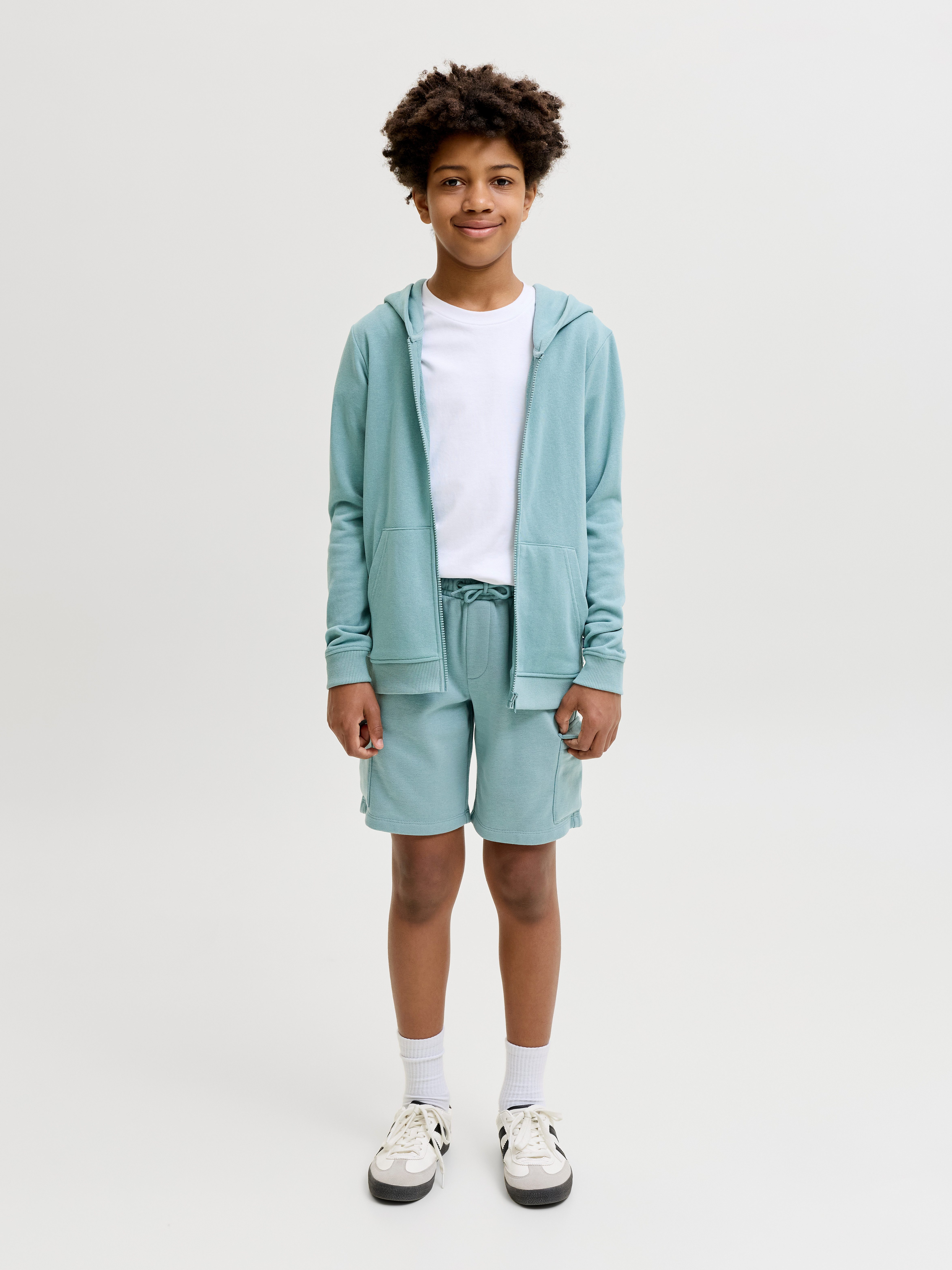 Jack & Jones Junior Cargoshorts JPSTBRADLEY SWEAT CARGO SHORTS SN JNR – Bild 4 von 5