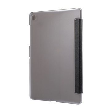 König Design Tablet-Hülle Samsung Galaxy Tab A7, Schutzhülle für Samsung Galaxy Tab A7 Tablethülle Schutztasche Cover Standfunktion Schwarz