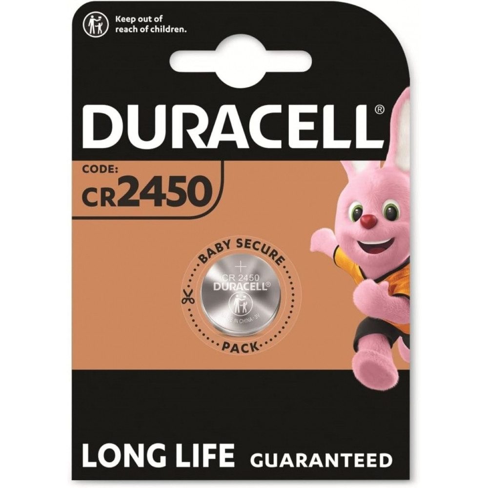 Duracell CR2450 - Кнопки клетки-Batterie - 3V Lithium - silberfarben Knopfzelle