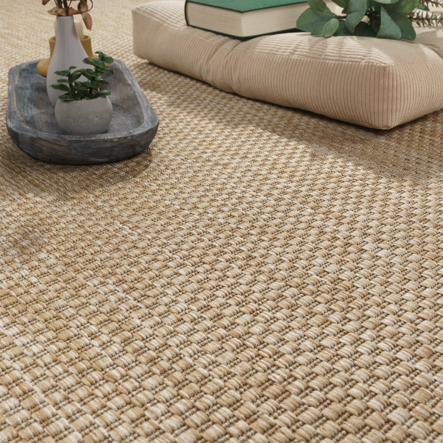 KADIMA DESIGN Teppich Unifarben Wohnzimmer schmutzabweisend günstig online kaufen