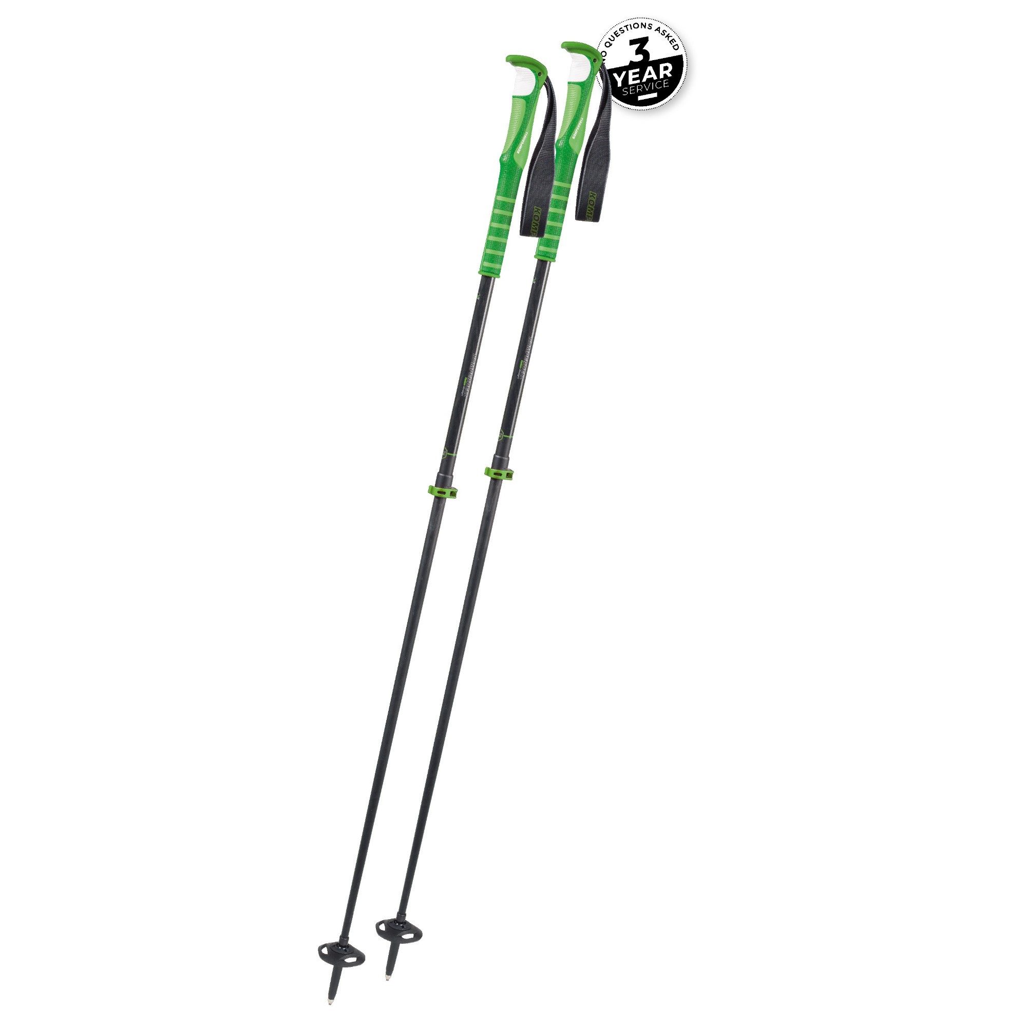 Komperdell Trekking-Stöcke Komperdell Carbon C7 Ascent Skitourenstock Teleskopstock Wanderstock