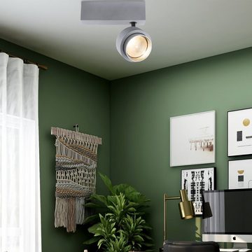 Globo Deckenleuchte Deckenleuchte Wohnzimmer dimmbar LED Fernbedienung Deckenlampe 55011D1