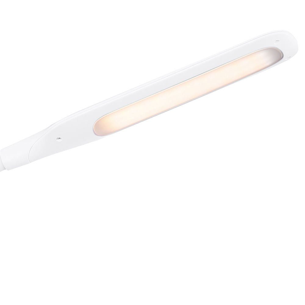 etc-shop LED Stehlampe, LED-Leuchtmittel Kaltweiß, Steh dimmbar Leuchte Warmweiß, LED Opal Lampe Tageslicht Tageslichtweiß, Neutralweiß, fest verbaut, Wohn Touch weiß