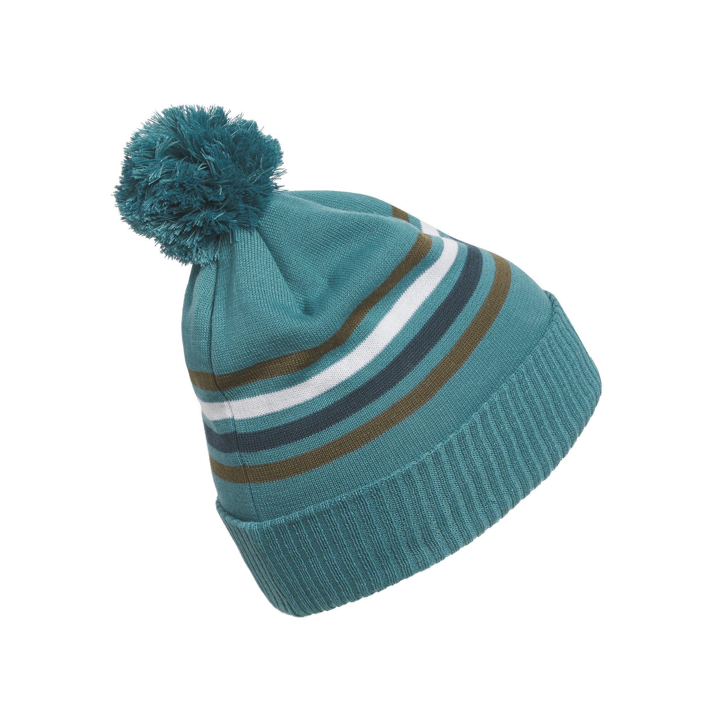 adidas Sportswear Beanie Adidas Golf Mütze Bommel Cold Rdy Türkis/Weiß/Braun Unisex One Size
