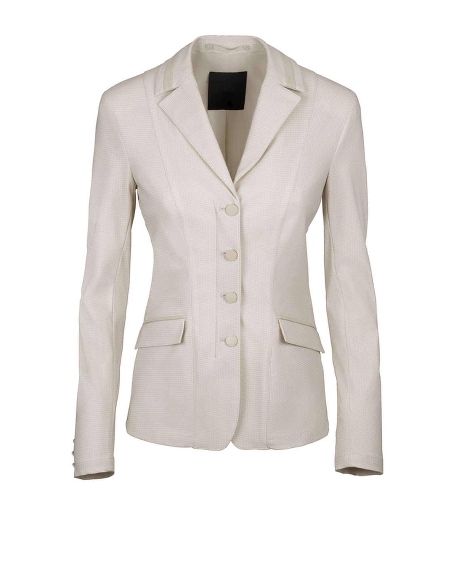 Pikeur Reitjacke Turnierjacket Damen Klea Pepita in ivory