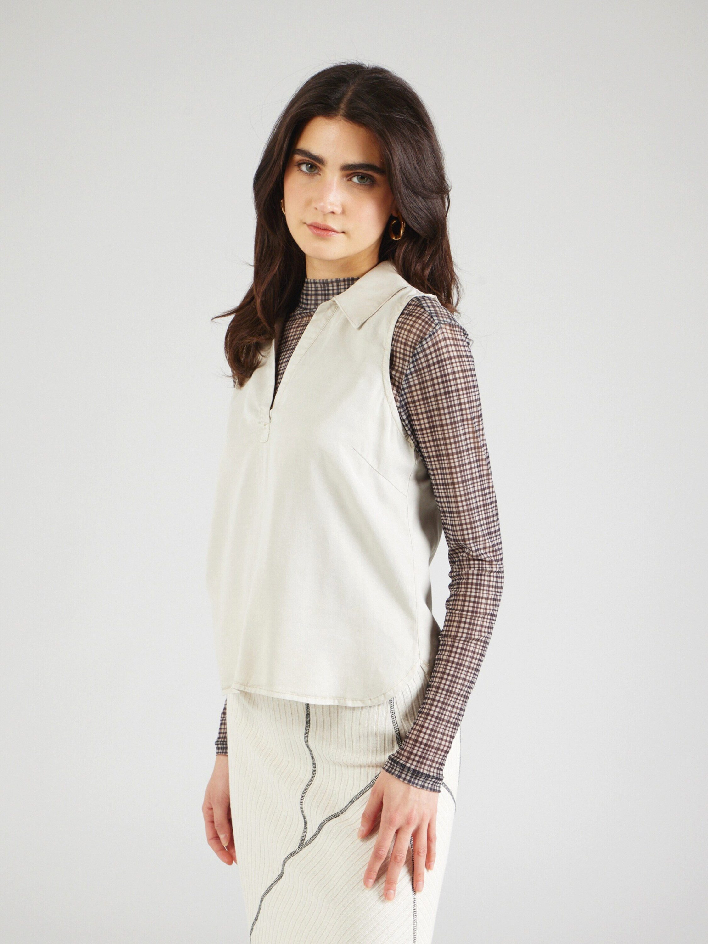 Vero Moda Blusentop VMHarper (1-tlg) Plain/ohne günstig online kaufen