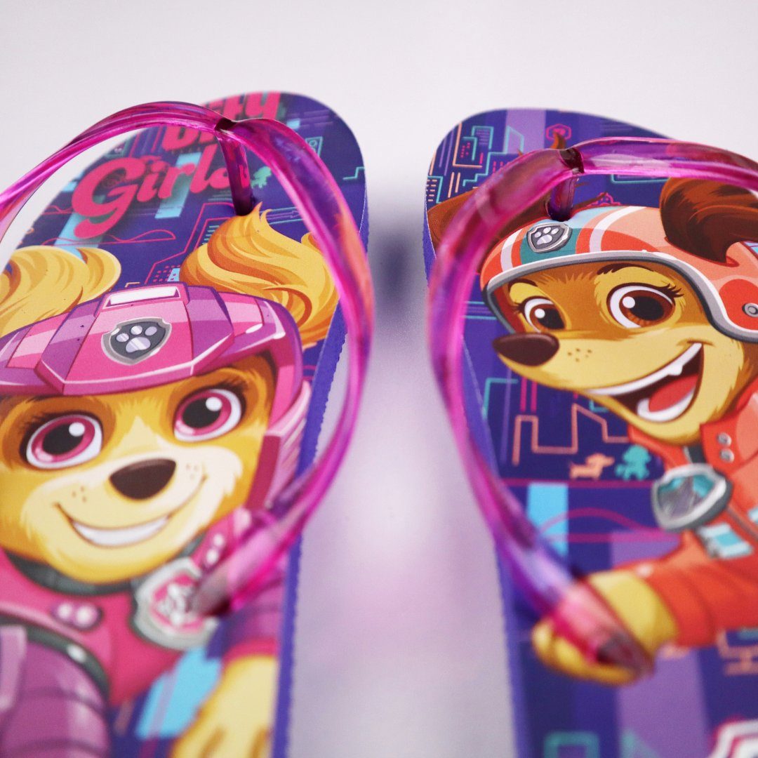 PAW PATROL bis Zehentrenner 33 26 Liberty Skye Kinder Paw Flip Flops Patrol Gr