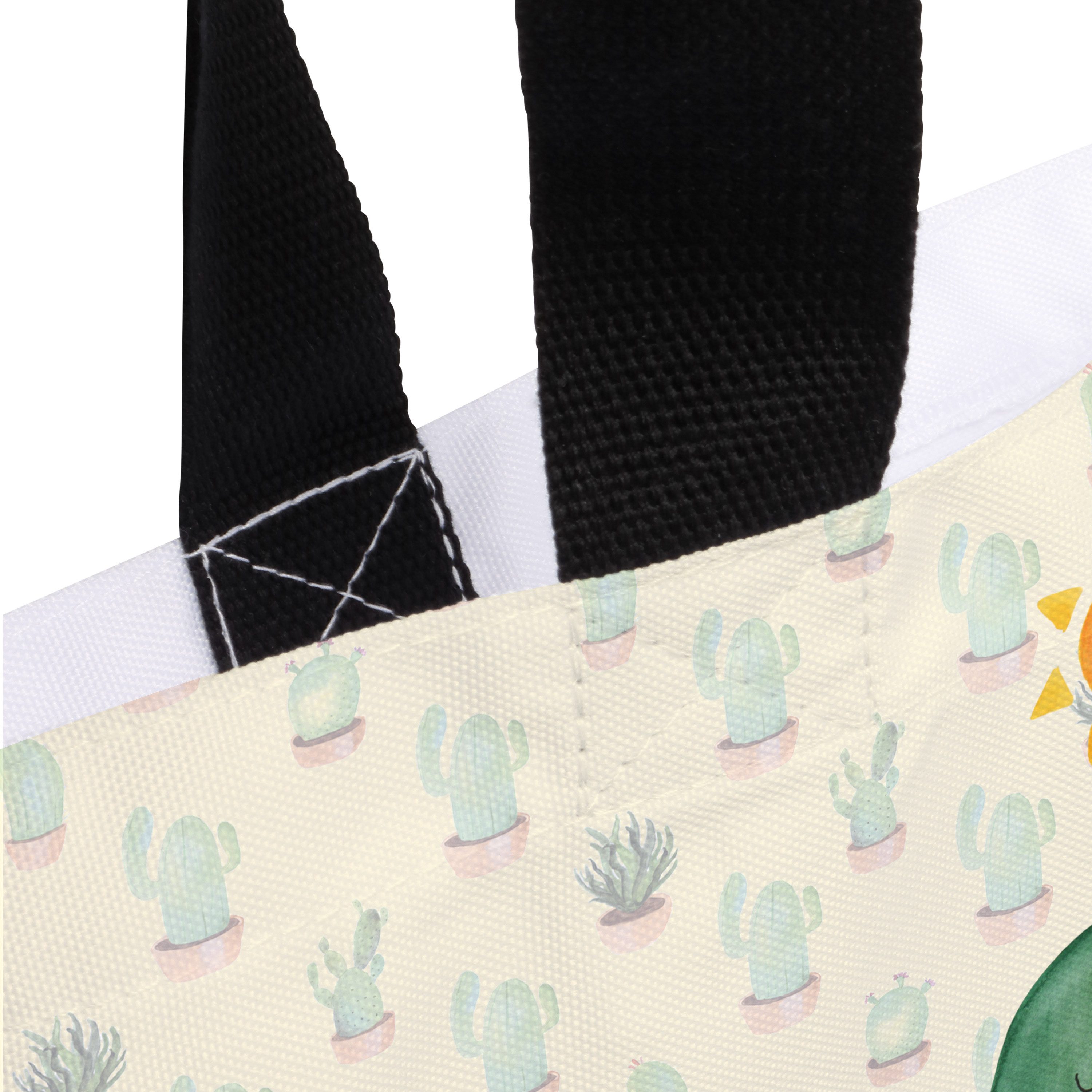 Mr. & Mrs. Panda Shopper Kaktus Sonne, Strandtasche, Kaktus Grün, Sonne, Trennung, Schultasche (Packung), Tragebeutel Glück Stoffbeutel