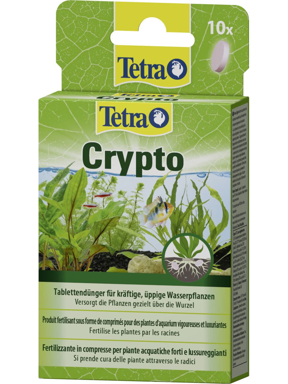 Tetra Aquariumpflege Tetra Aquariendünger Crypto 10 Tabletten