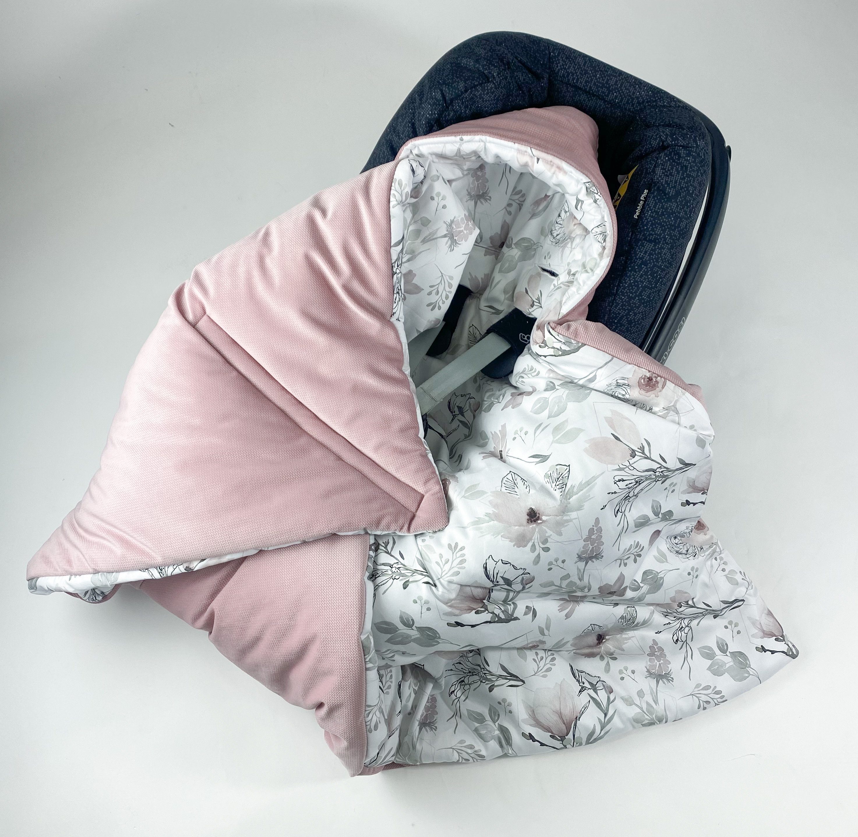 Einschlagdecke Babyschale Autositz mit Klettverschluss, 0-6 günstig online kaufen