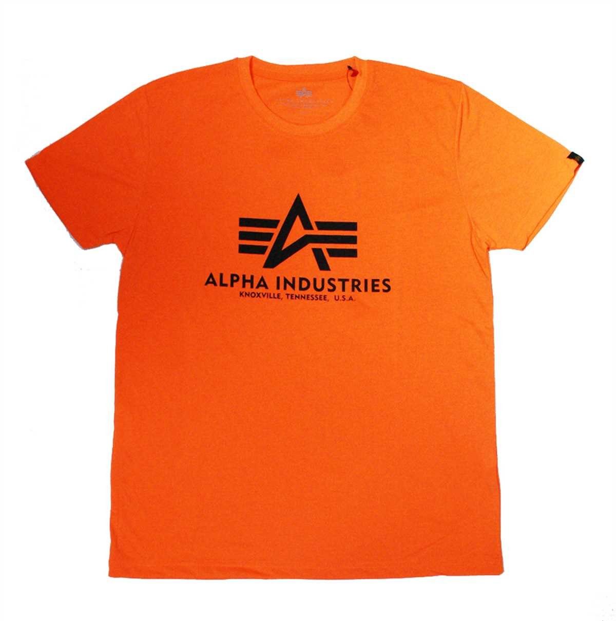 Alpha Industries TShirt »Basic Logo Neon« kaufen OTTO