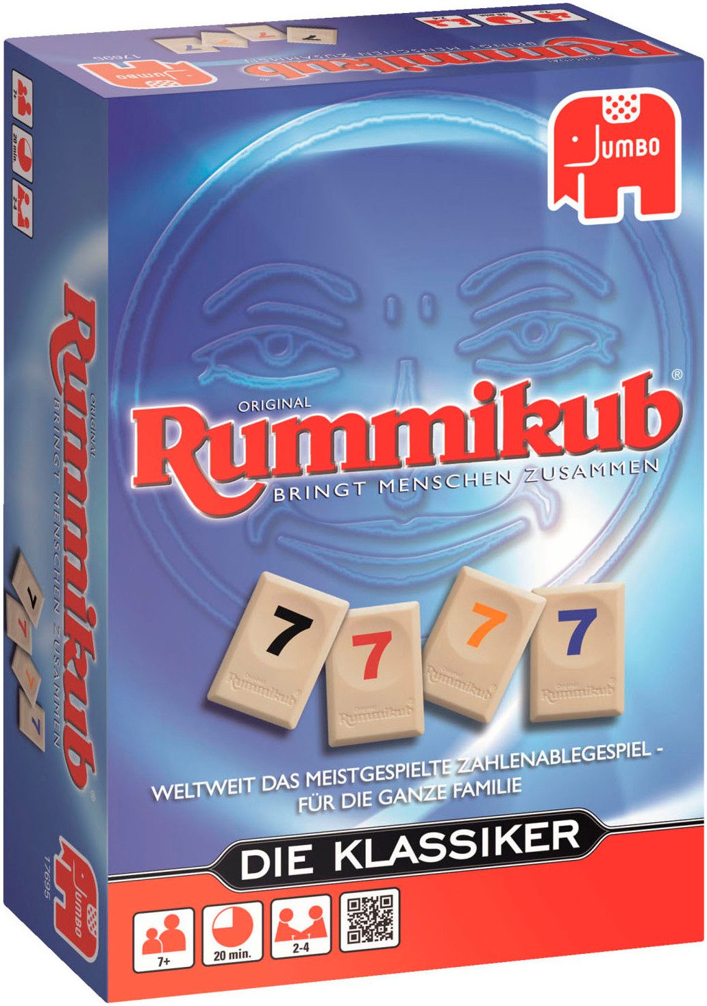 Jumbo Spiele Spiel Rummikub Die Klassiker, Familienspiel