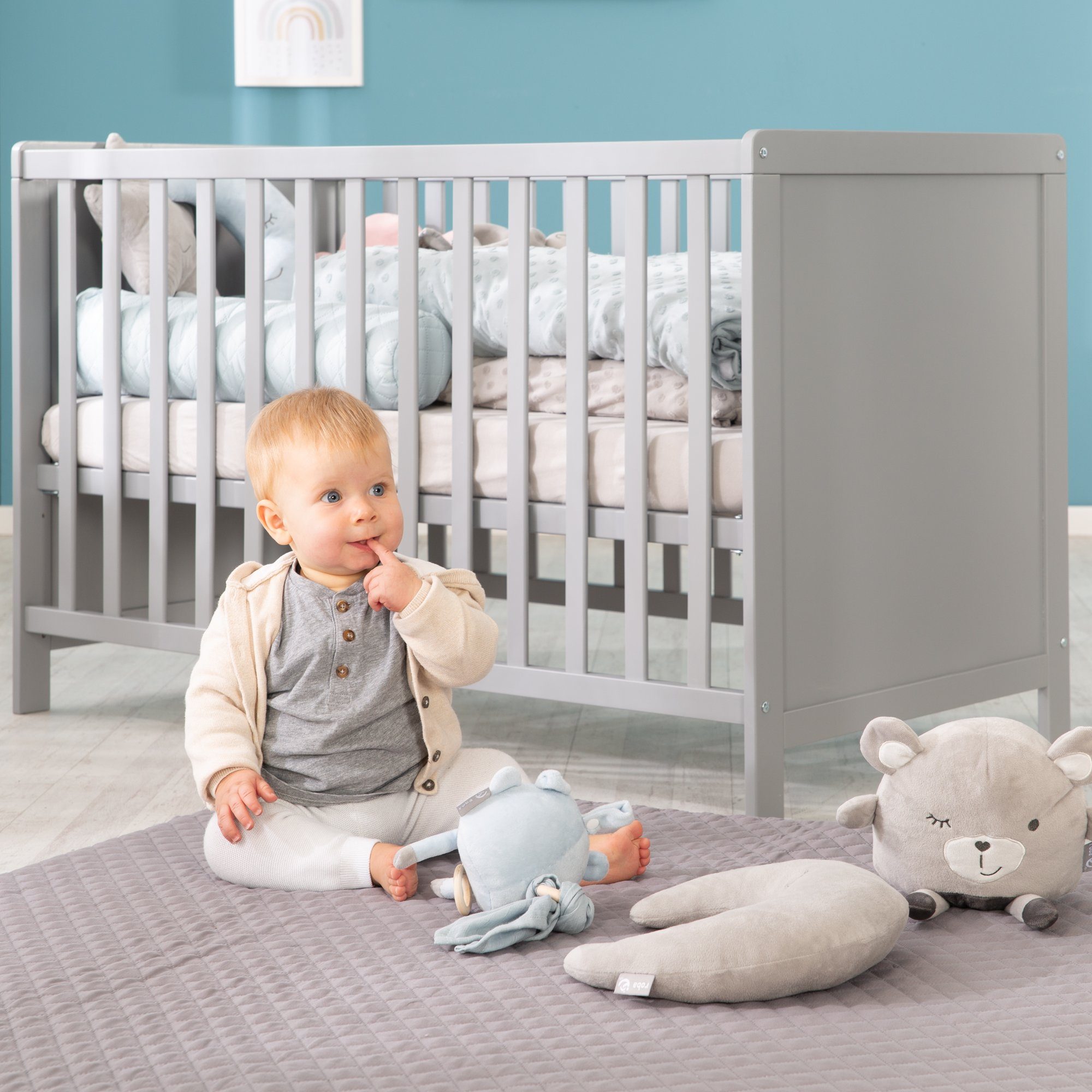 roba® Beistellbett Gitterbett, Babybett 60 x günstig online kaufen