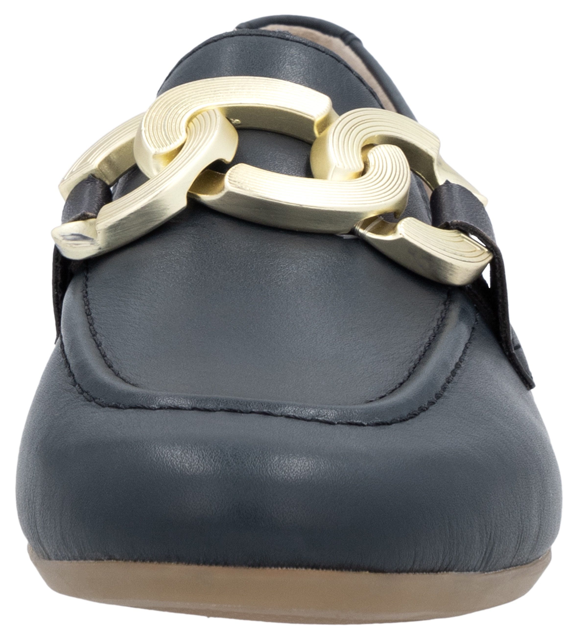 Remonte Loafer, Blockabsatz, Slipper, Businessschuh mit herausnehmbarer Einlage