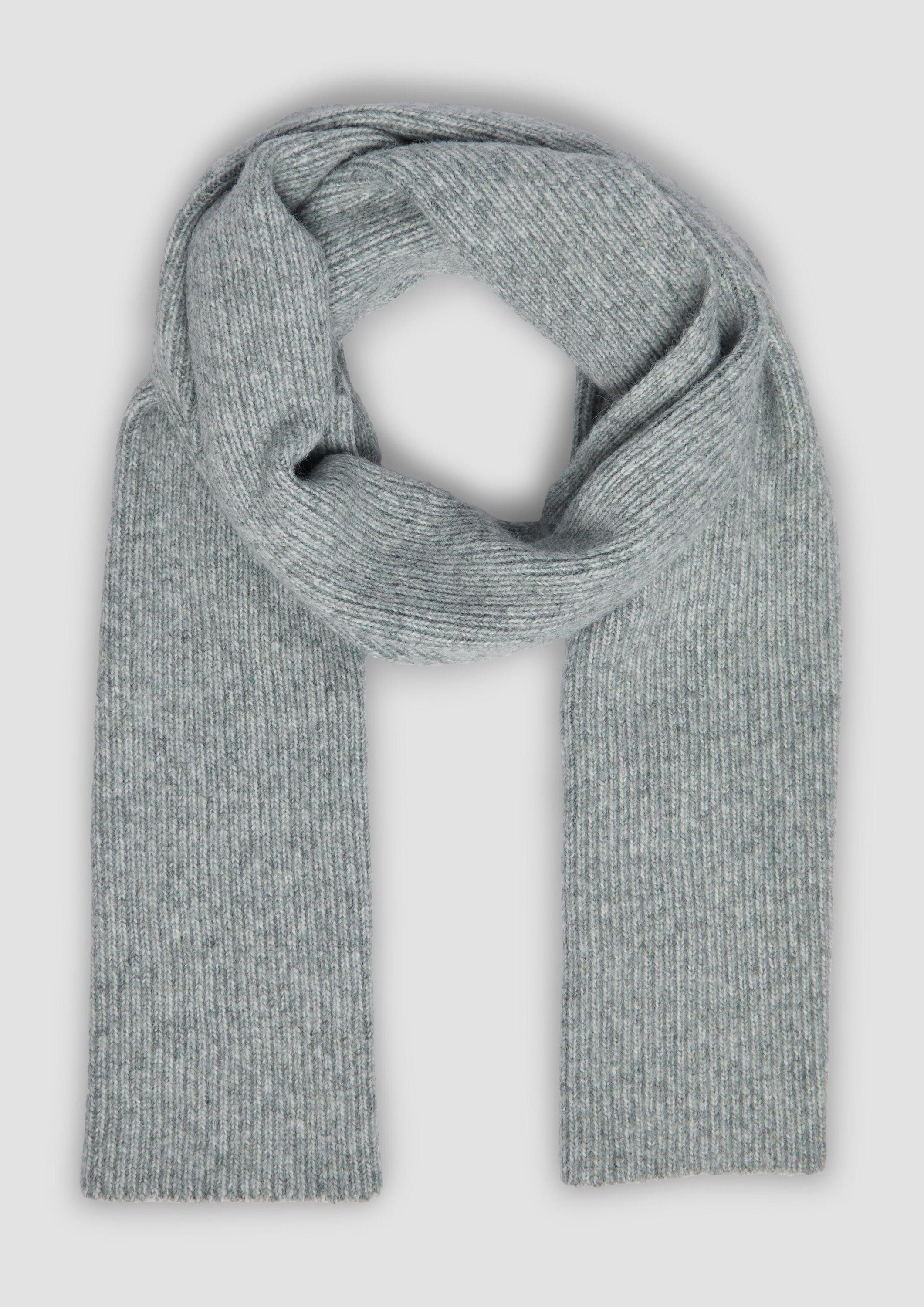 s.Oliver Schal Tuch, Strickschal aus Wollmix