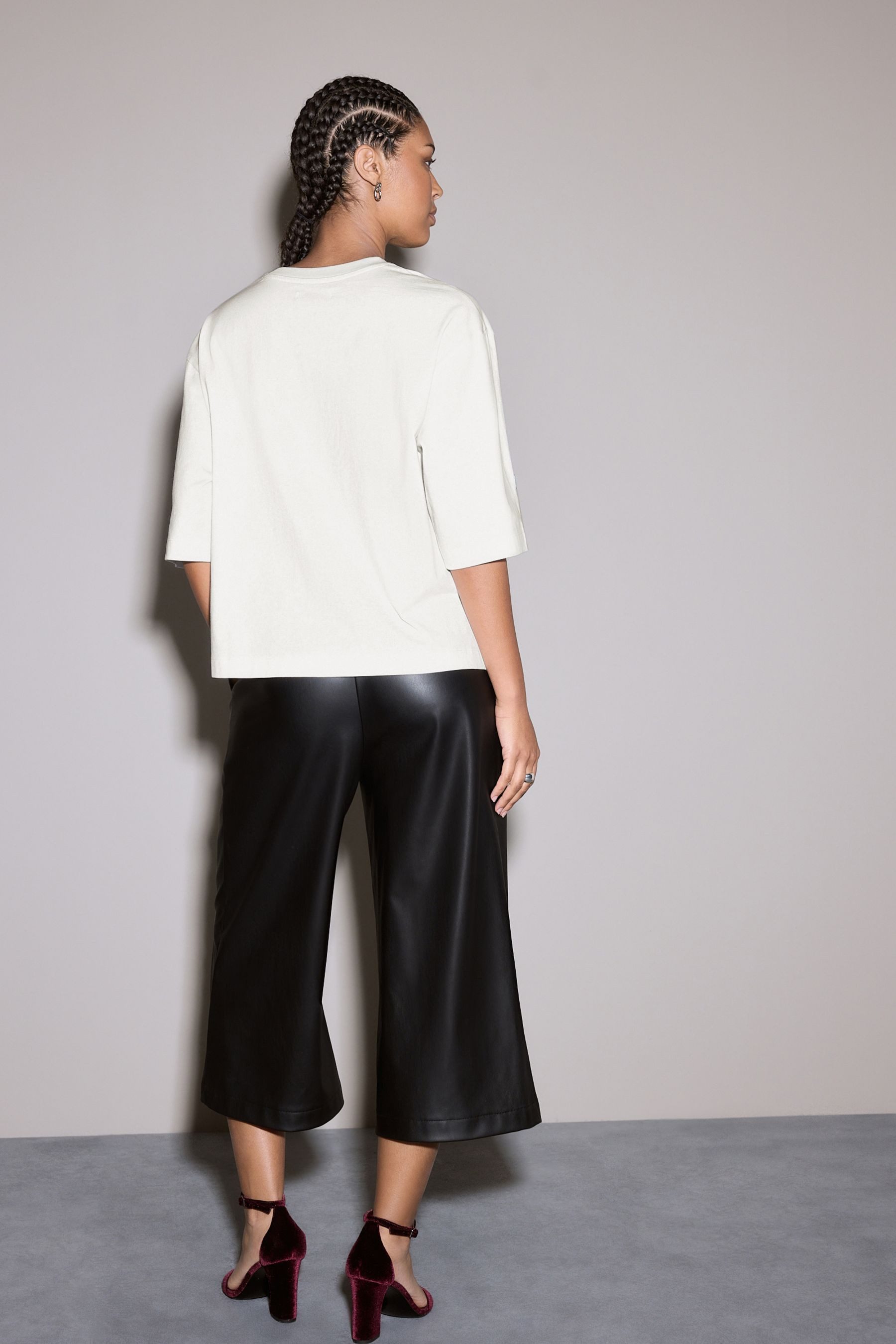 Next Paillettenshirt Festliches Weihnachts-T-Shirt mit Pailletten (1-tlg) günstig online kaufen