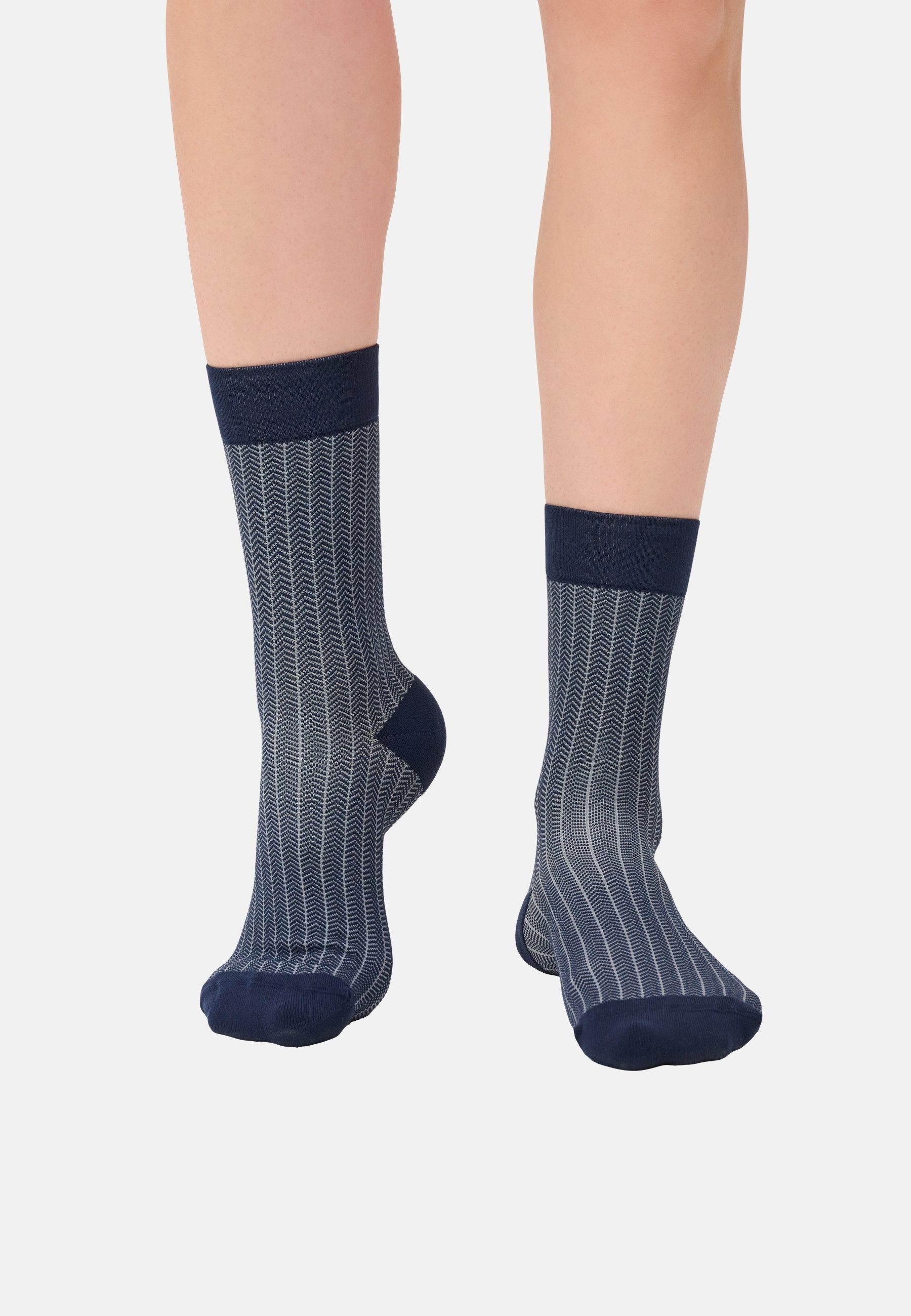 ITEM m6 Sneakersocken ALLDAY HERRINGBONE SOFT COMPRESSION Fischgrätmuster, sanfte Kompression, breites Bündchen, Durchblutung