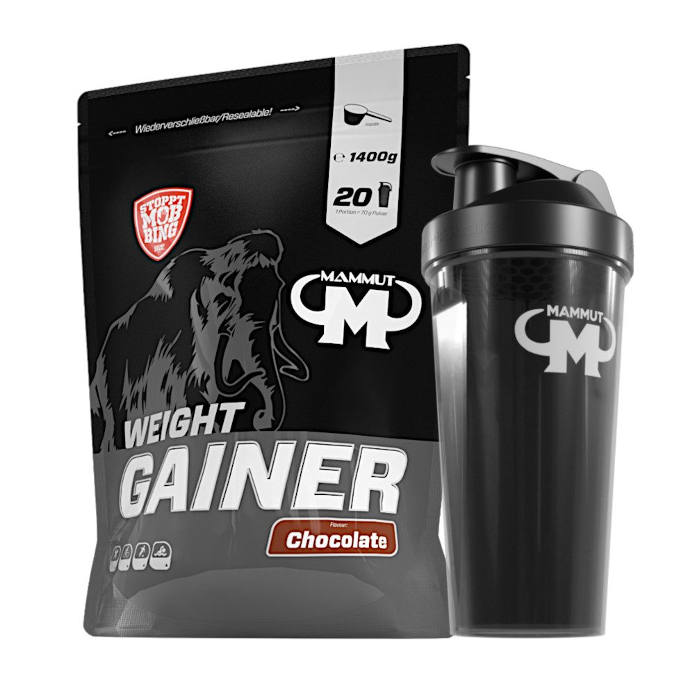 Mammut Nutrition 1,4 kg Weight Gainer Bundle Pulver, 1400 g