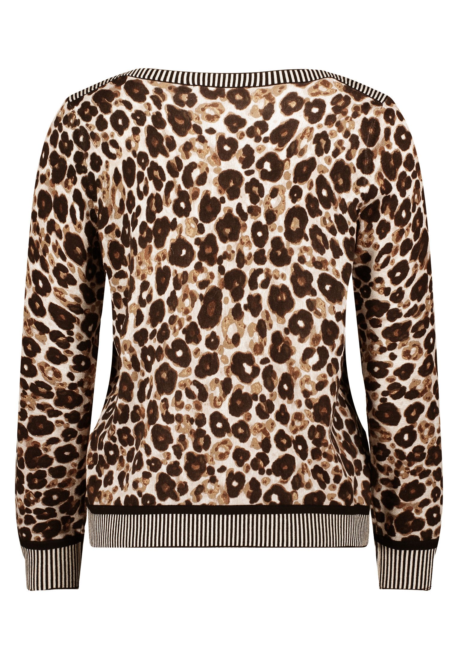 Betty Barclay Strickpullover Damen mit Animalprint (1-tlg)