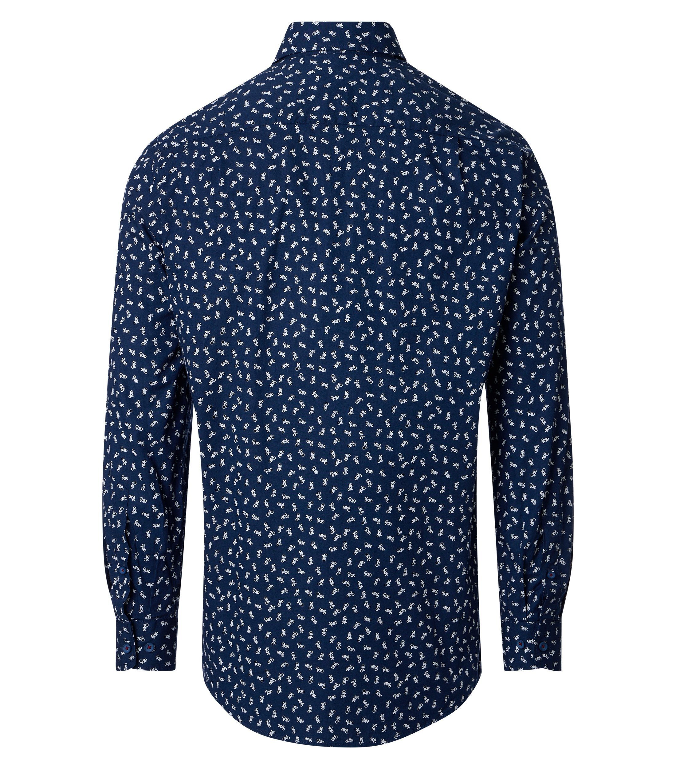 Redmond Kurzarmhemd Print Comfort Fit