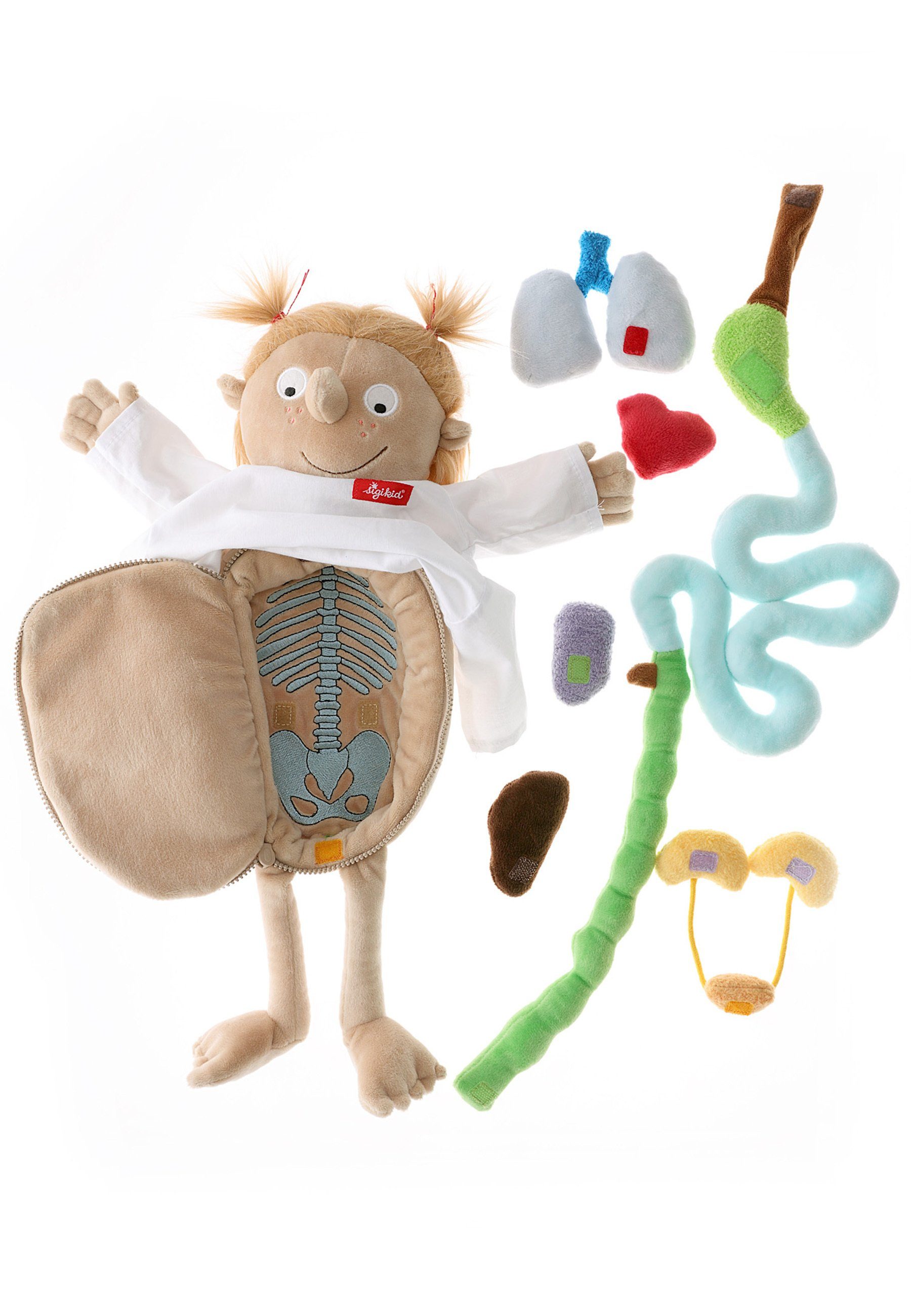 Sigikid Stoffpuppe Weichpuppe Lernpuppe Rosi Die günstig online kaufen