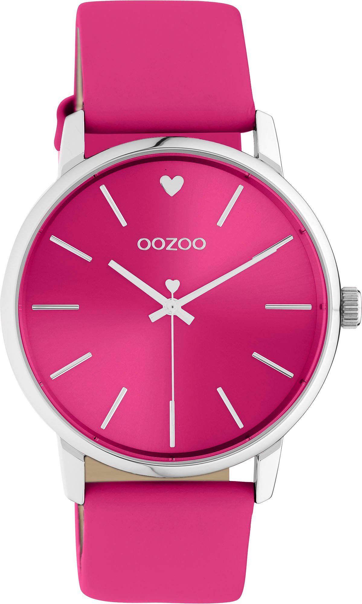 OOZOO Quarzuhr C10989, Armbanduhr, Damenuhr, Lederarmband günstig online kaufen
