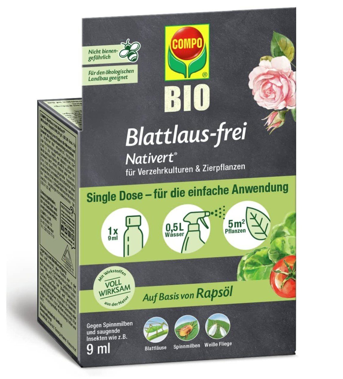 Compo Pflanzendünger COMPO Blattlaus-Frei nativiert, 9ml