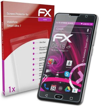 atFoliX Schutzfolie Panzerglasfolie für Vodafone Smart ultra 7, Ultradünn und superhart